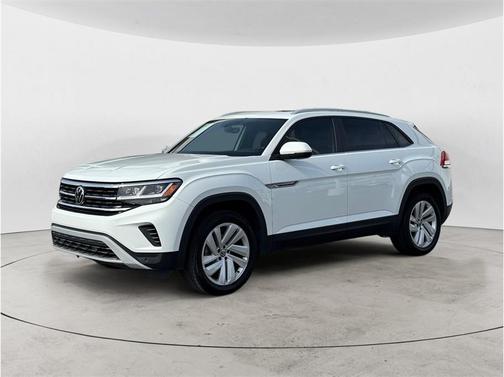 White 2021 Volkswagen Atlas Cross Sport 2.0T SE w/Technology