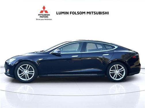 Black 2013 Tesla Model S Sedan 4D