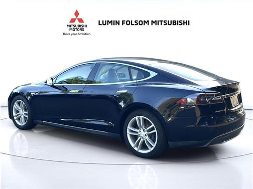 Black 2013 Tesla Model S Sedan 4D