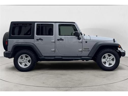 Billet Silver Metallic Clearcoat 2018 Jeep Wrangler JK Unlimited Sport