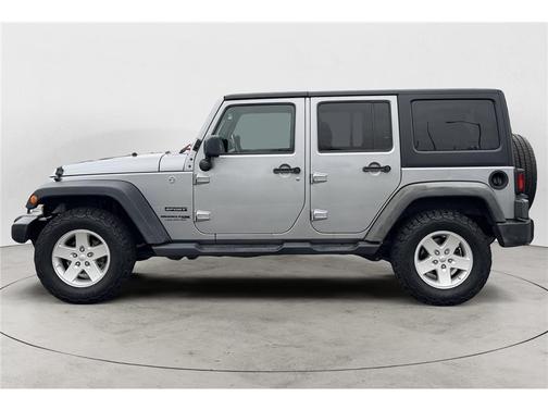 Billet Silver Metallic Clearcoat 2018 Jeep Wrangler JK Unlimited Sport
