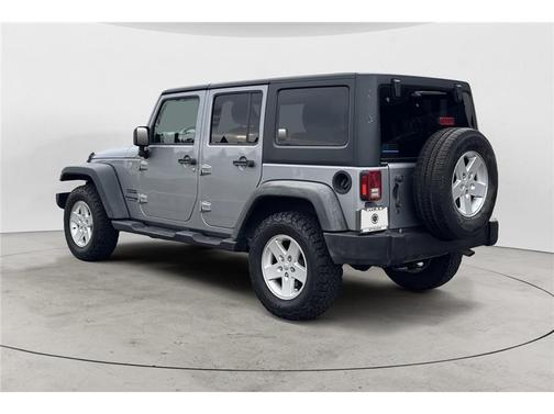 Billet Silver Metallic Clearcoat 2018 Jeep Wrangler JK Unlimited Sport