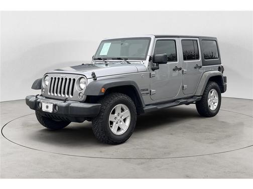 Billet Silver Metallic Clearcoat 2018 Jeep Wrangler JK Unlimited Sport