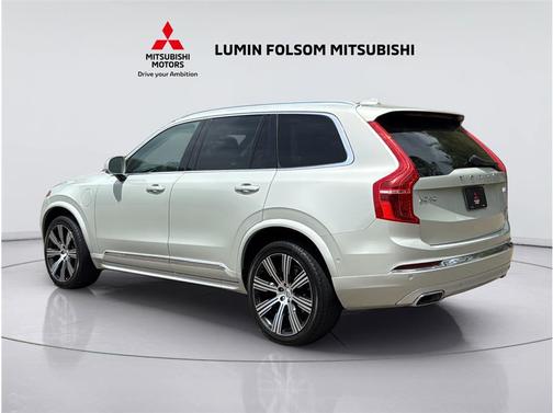 Birch Light Metallic 2021 Volvo XC90 Recharge Plug-In Hybrid T8 Inscription 7 Passenger