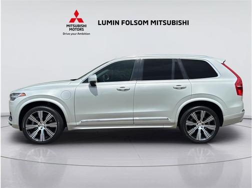Birch Light Metallic 2021 Volvo XC90 Recharge Plug-In Hybrid T8 Inscription 7 Passenger