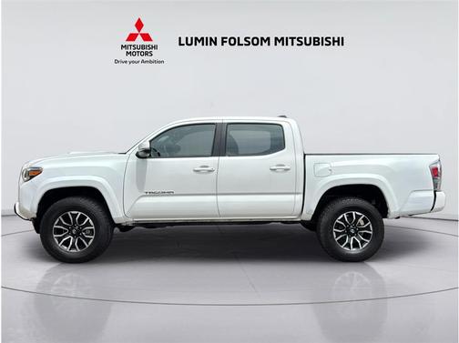 Super White 2021 Toyota Tacoma TRD Sport