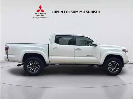Super White 2021 Toyota Tacoma TRD Sport