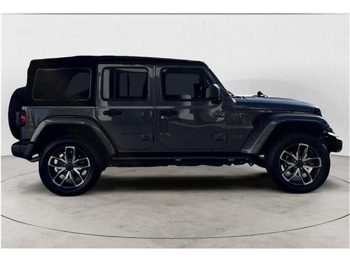 Granite Crystal Metallic Clearcoat 2024 Jeep Wrangler 4xe Sport S