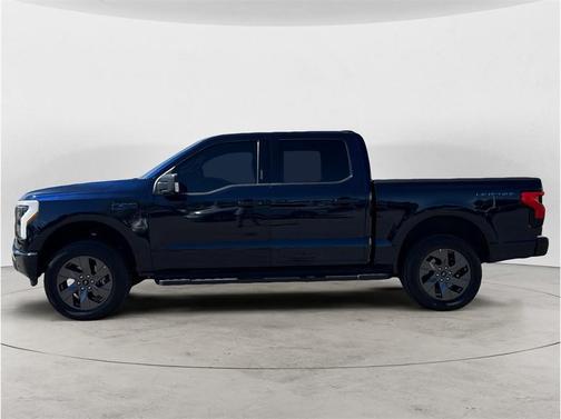 Antimatter Blue Metallic 2024 Ford F-150 Lightning Flash