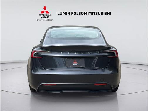 Stealth Grey 2025 Tesla Model 3 Long Range