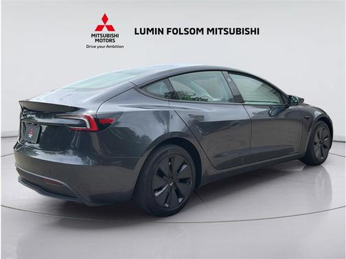 Stealth Grey 2025 Tesla Model 3 Long Range