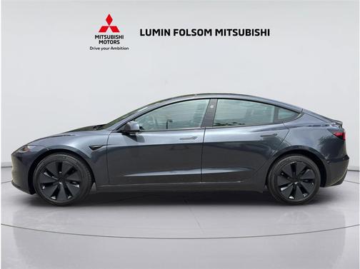 Stealth Grey 2025 Tesla Model 3 Long Range