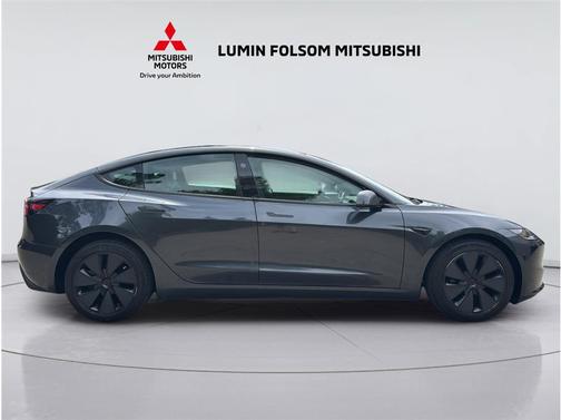 Stealth Grey 2025 Tesla Model 3 Long Range