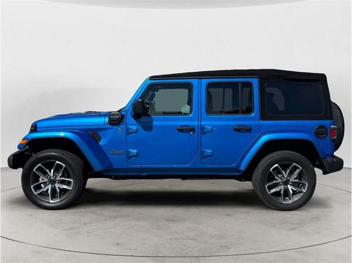 Hydro Blue Pearlcoat 2024 Jeep Wrangler 4xe Sport S