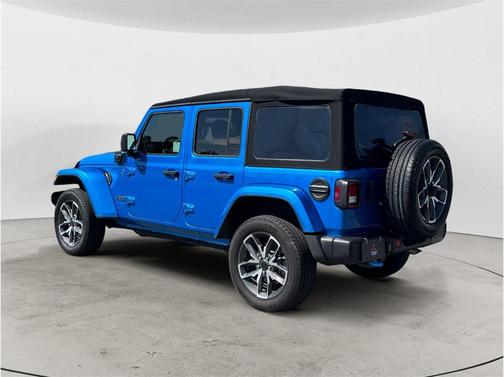 Hydro Blue Pearlcoat 2024 Jeep Wrangler 4xe Sport S