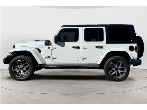 Bright White Clearcoat 2024 Jeep Wrangler 4xe Sport S