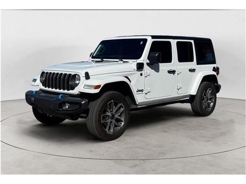 Bright White Clearcoat 2024 Jeep Wrangler 4xe Sport S