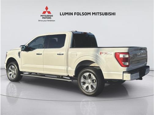 Star White Metallic Tri-Coat 2023 Ford F-150 Platinum