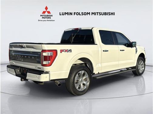 Star White Metallic Tri-Coat 2023 Ford F-150 Platinum