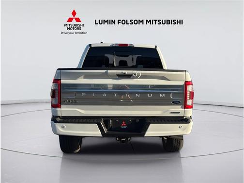 Star White Metallic Tri-Coat 2023 Ford F-150 Platinum