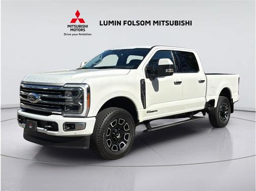 Star White Metallic Tri-Coat 2023 Ford F-350 Limited