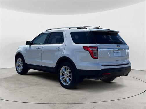 White Platinum Metallic Tri-Coat 2014 Ford Explorer Limited