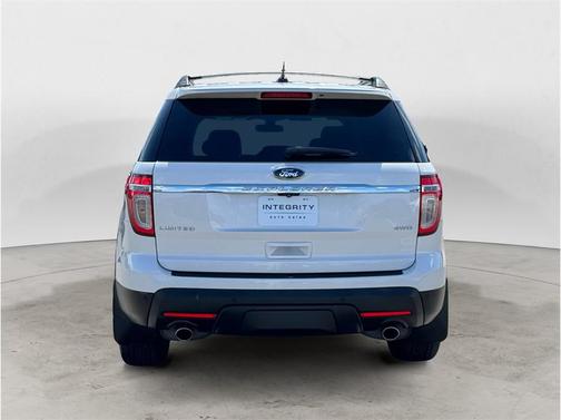 White Platinum Metallic Tri-Coat 2014 Ford Explorer Limited