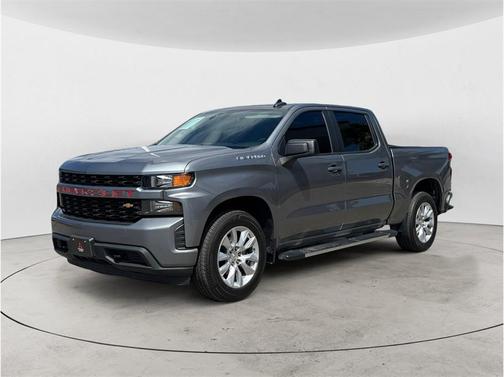 Gray 2020 Chevrolet Silverado 1500 Custom