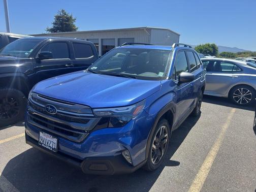 Daybreak Blue Pearl 2025 Subaru Forester Hybrid Premium