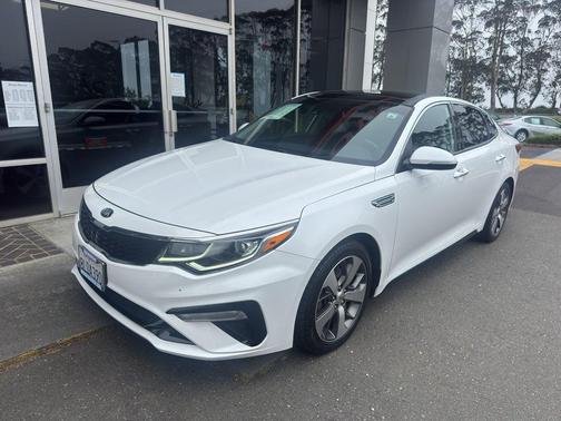 Snow White Pearl 2019 Kia Optima S