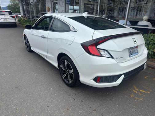 White Orchid Pearl 2017 Honda Civic Touring