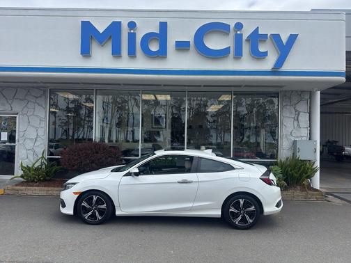 White Orchid Pearl 2017 Honda Civic Touring