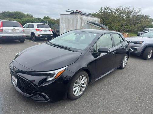 Midnight Black Metallic 2023 Toyota Corolla SE