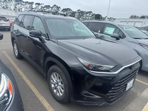 Midnight Black Metallic 2024 Toyota Grand Highlander Hybrid XLE