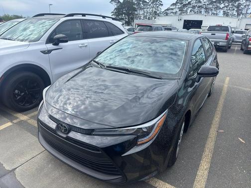 Midnight Black Metallic 2025 Toyota Corolla LE