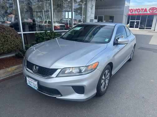 Alabaster Silver Metallic 2013 Honda Accord LX-S