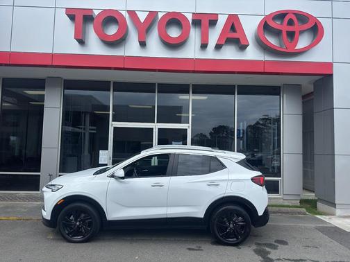 Summit White 2024 Buick Encore GX Sport Touring