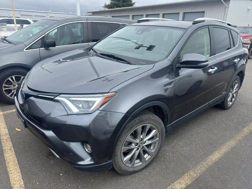 Magnetic Gray Metallic 2016 Toyota RAV4 Hybrid Limited
