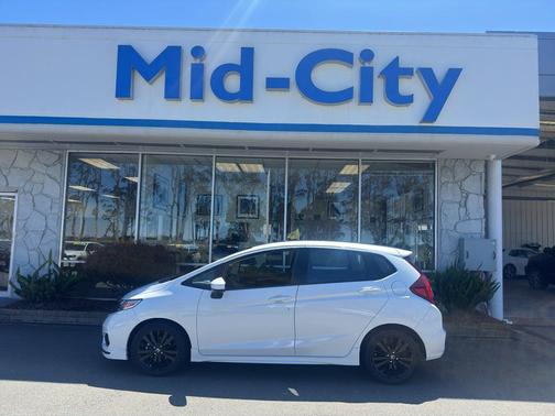 Platinum White Pearl 2020 Honda Fit Sport