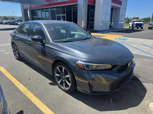 Meteorite Gray Metallic 2025 Honda Civic Hybrid Sport Touring