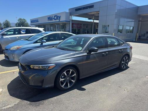 Meteorite Gray Metallic 2025 Honda Civic Hybrid Sport Touring