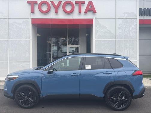 Cavalry Blue 2026 Toyota Corolla Hybrid SE