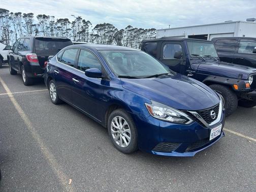Deep Blue Pearl 2019 Nissan Sentra SV