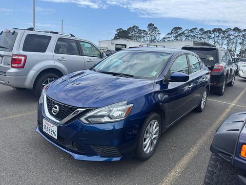 Deep Blue Pearl 2019 Nissan Sentra SV