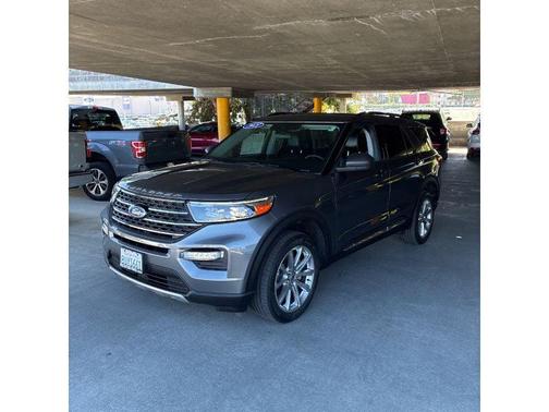 Carbonized Gray Metallic 2021 Ford Explorer XLT