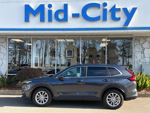 Grey 2024 Honda CR-V EX AWD