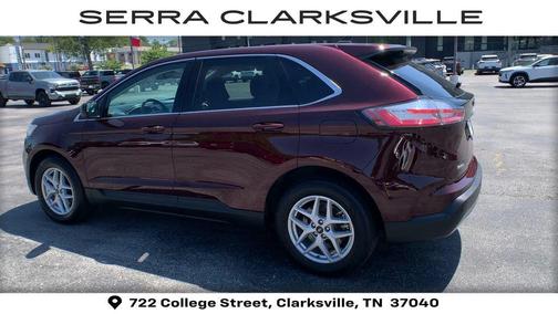 Burgundy Velvet Metallic Tinted Clearcoat 2024 Ford Edge SEL