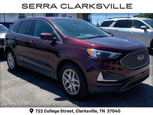 Burgundy Velvet Metallic Tinted Clearcoat 2024 Ford Edge SEL
