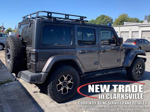 Granite Crystal Metallic Clearcoat 2020 Jeep Wrangler Unlimited Sahara