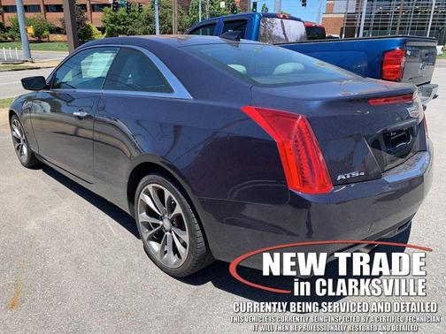 Dark Adriatic Blue Metallic 2015 Cadillac ATS 3.6L Premium